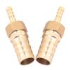 Brass Fitting Hose Barb Tail Reducer Reducing Plug Connector (6mm 16mm 2pcs)