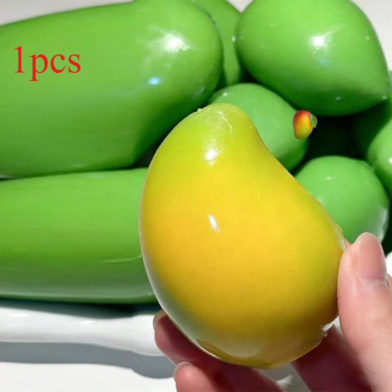 Ultrazachte Mango Handgemaakte Bal Decompressie Extrusie Speelgoed Nat Zacht Speelgoed Decompressie Ontspanning Speelgoed Cadeau