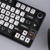 Four-Sided Translucent Color Keycaps for Customized Mechanical Keyboard