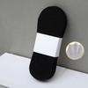 Men's Minimalist Black & White Low-Cut Socks - Spring/Autumn