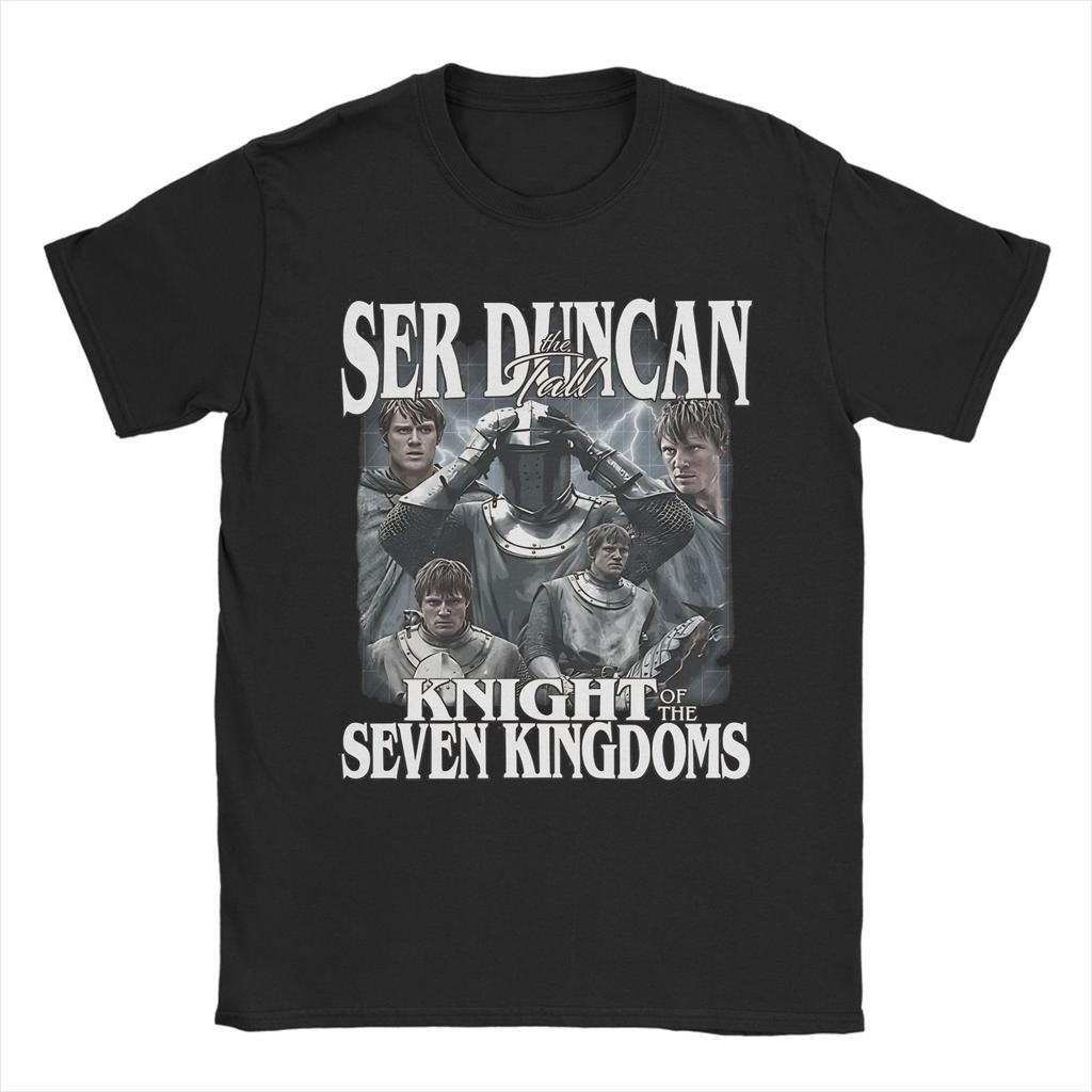 Ser Duncan the Tall A Knight of the Seven Kingdoms Tee Shirt for Unisex Women Printed T Shirts 100 Cotton Clothes