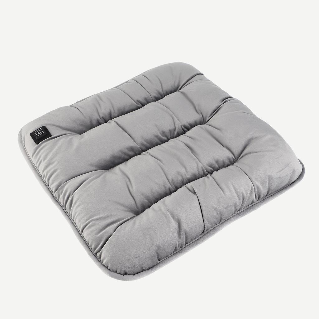 Heated Seat Cushion DC5V 2A 3 Levels Temperature Control Fast Heating Multiple Protection USB Heated Seat Pads Grey
