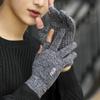 Two Finger Unisex Short Half Finger Driving Mittens Cycling Gloves Man Gloves  Mittens