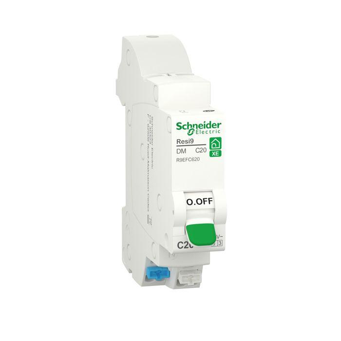 Disjoncteur modulaire - SCHNEIDER ELECTRIC - R9EFC620 - 1P+N - 20A - Courbe C