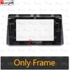 Car Radio Fascia Frame For Toyota Corolla Auris E210 2018-2021 10 Inch Stereo Panel Harness Power Cable Adapter Canbus Mount Kit