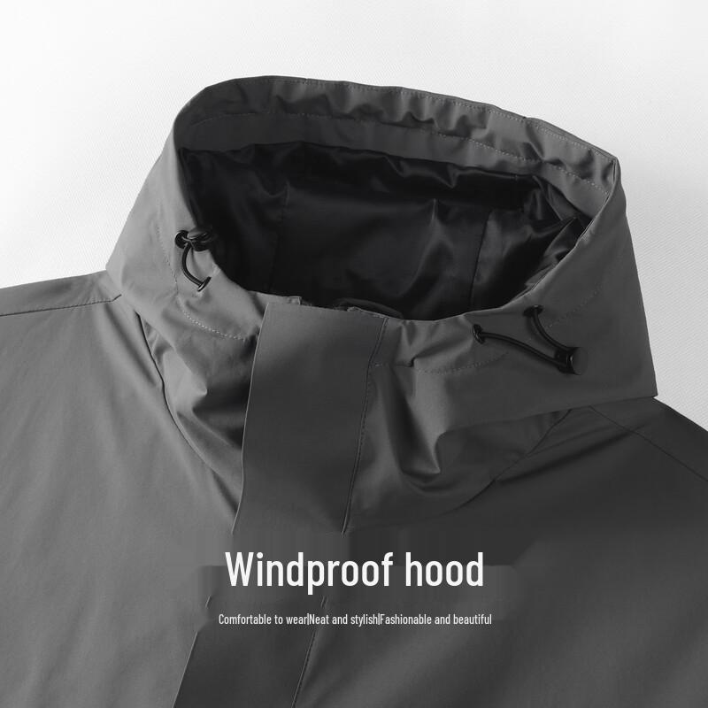 Mark Fairwhale Men's Windproof Hooded Jacket