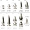10Pcs Decorative Rivets Set Punk Style Nail Buckles Screw Mount Stud Rivets DIY Crafts PU Belt Shoes Clothing Spikes