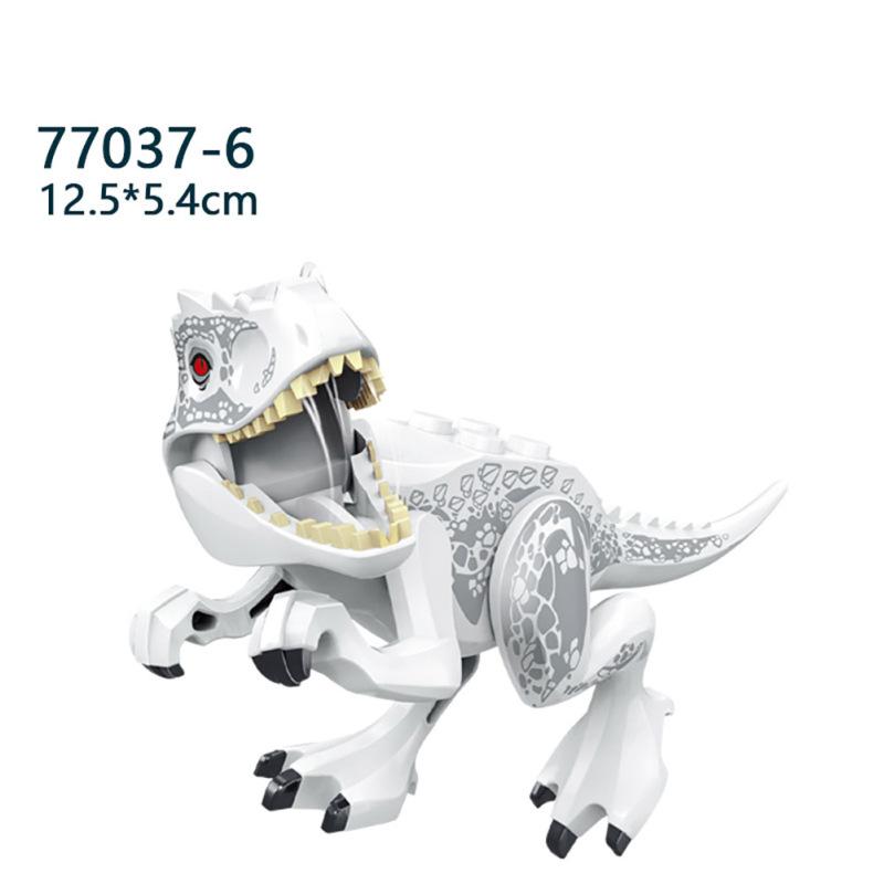 

Lego Dinosaur Jurassic Building Blocks Креативні зібрані розвиваючі іграшки для дітей Свято 77037-6