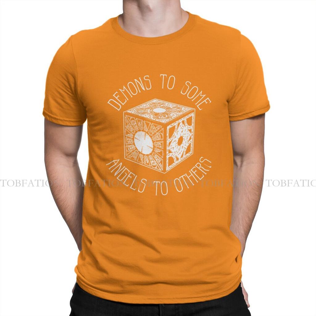 Hellraiser Film Horror Uomo T-shirt Scatola Enigmatica T-shirt Distintiva 100% Cotone Streetwear Originale Hipster