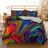 phechion Psychedelic 3D Print Bedding Set Duvet Covers Pillowcases One Piece Comforter Bedding Sets Bedclothes Bed Linen K269