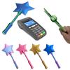 Baghetă Creativă 3D Imprimată Tap To Pay Ușoară Portabilă Baghetă Magică Stea Suport Carduri Suport Drăguț pentru Card de Credit Cadou Zilnic