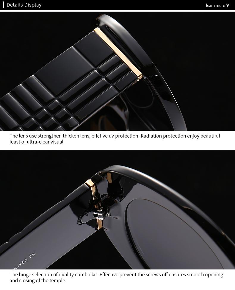 Large Frame Round European And American Street Style Ins Colorful Sunglasses Trendy Retro Catwalk Sunglasses