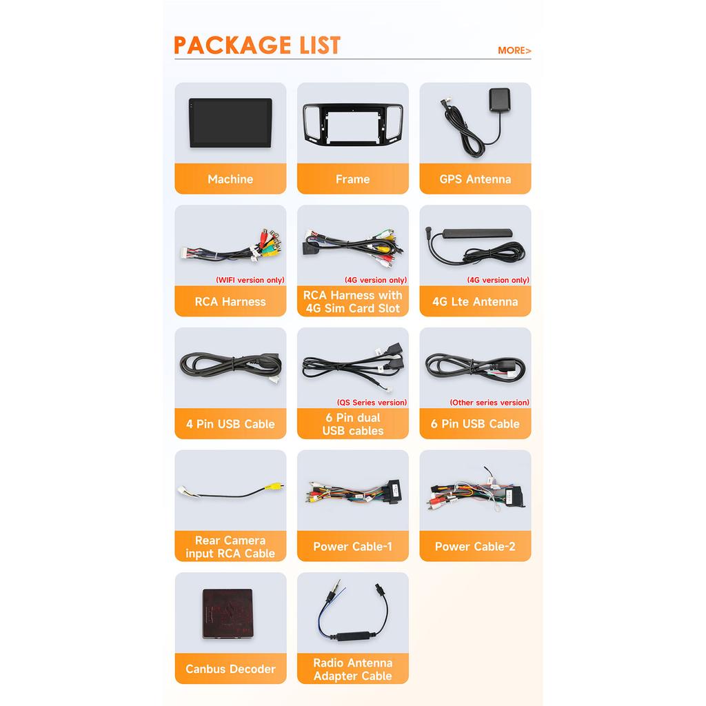 Hizpo Snapdragon Car Radio Stereo Intelligent Screen for Volkswagen VW Sharan SEAT Alhambra 7N 2010-2022 Multimedia Player GPS Carplay 4GWiFi Video