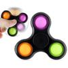 Decompression Finger Top Exhaust Bubble Love Pinch Fun Competition Fingertip Spin Toys  Playsets Gift Presents
