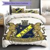 FC AIK Pattern Bedding Home Decoration Birthday Gift (1 * Duvet Cover + 2 * Pillowcase, Without Core)