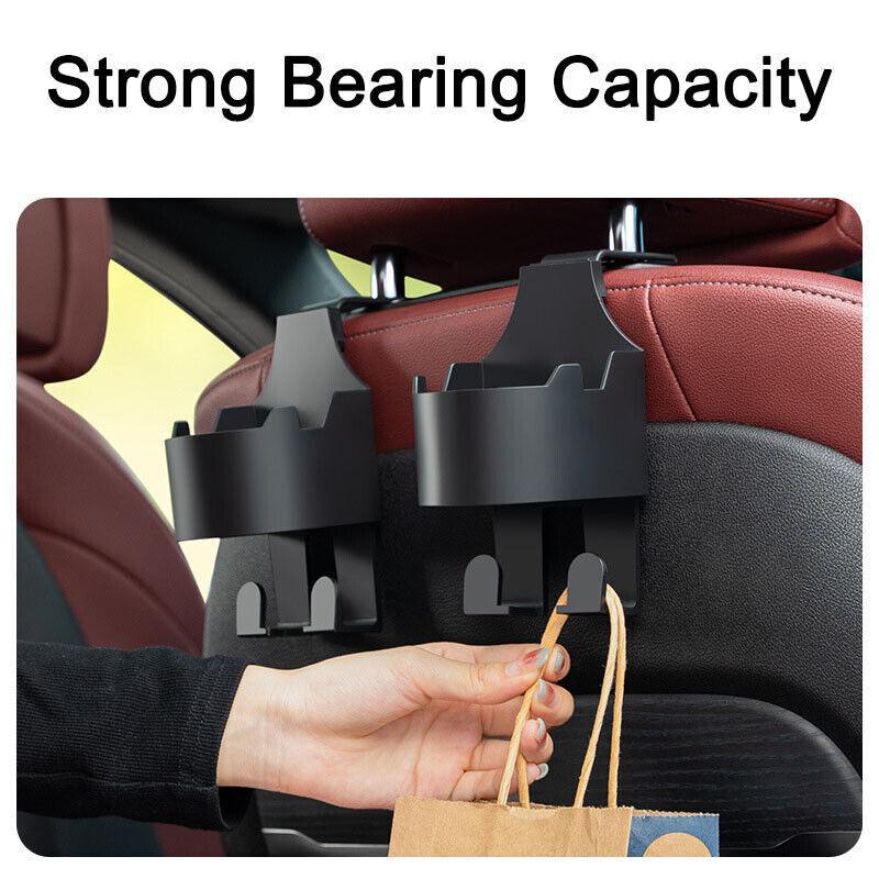 1PC Car Seat Back Hooks Cup Holder Bag Hanging Hook For Chevy Car Accessories