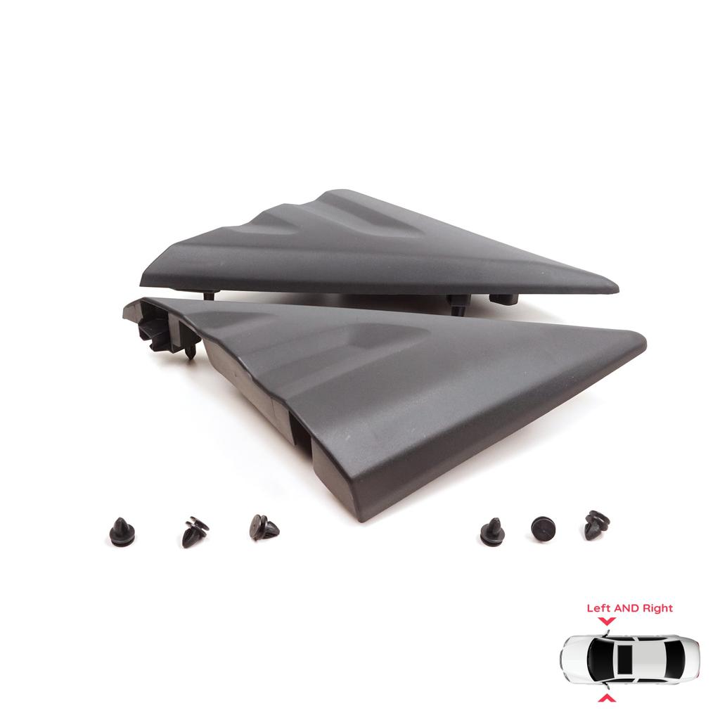 ESP1221 Side View Mirror Door Triangle Fender Trim Cover Set for Ford Transit MK8 T18 V363 2013-2024 2016818 2016819