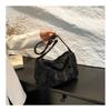 Soft Leather Large Capacity Artistic Shoulder Bag Korean Commuter Underarm Bag Fashion Relaxed Tote Bag Women