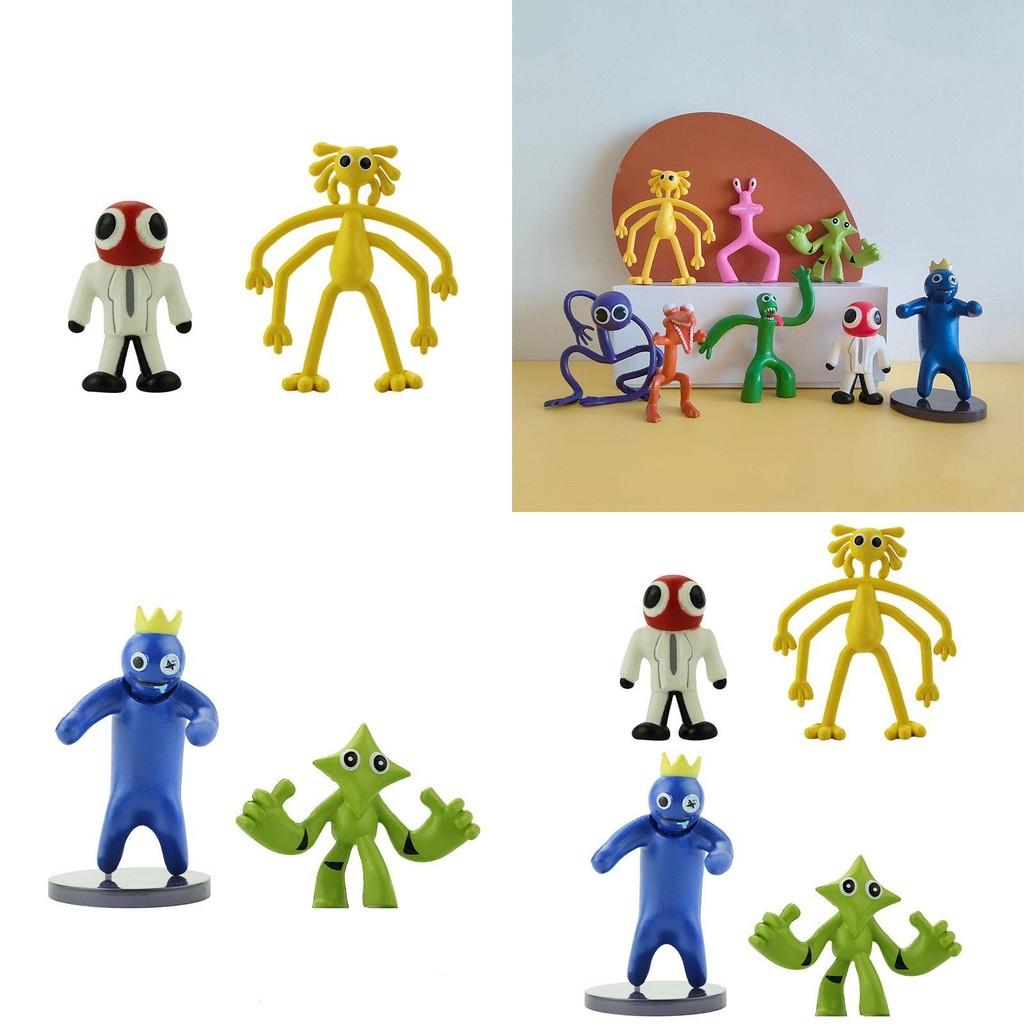 High-quality Pvc Roblox Figures 8pcs Rainbow Friends Toy Set For Kids