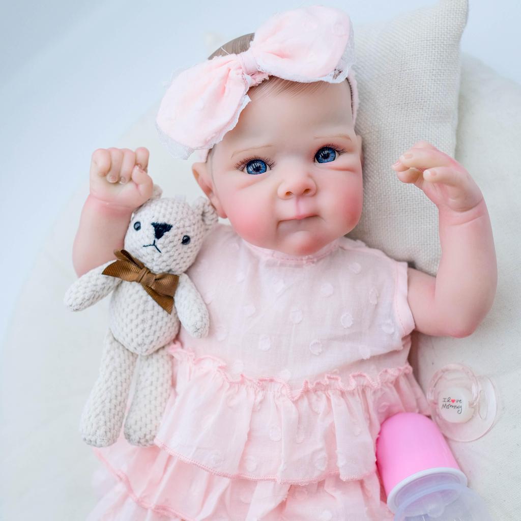 18-tommers Reborn-dukke Reborn-dukke Barnas lekehusleke
