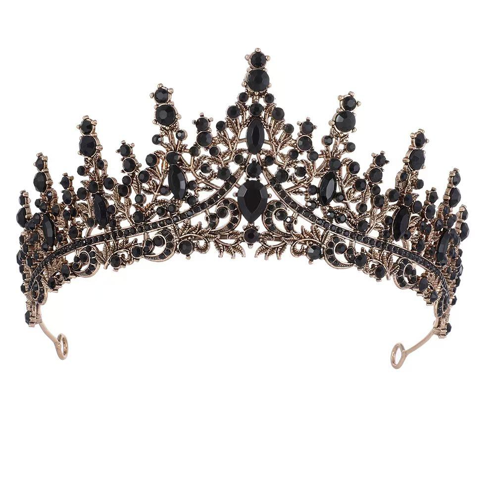 Luxury Crystal Diamond Bridal Crown Headband - Elegant Wedding Hair Accessory