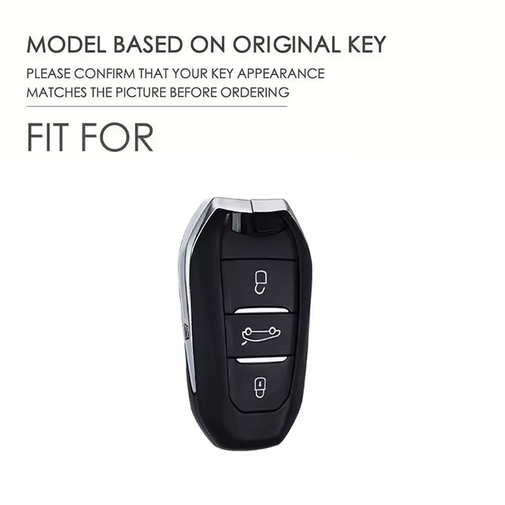 Tpu Car Key Case Cover For Peugeot 308 408 508 2008 3008 4008 5008 Citroen C4 C4L C6 C3-Xr Picasso Ds3 Ds4 Ds5 Accessories