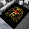 Tapis Tapis Tapis Pirates du Chapeau de Paille One Piece Pour Salon Chambre Maison Décoration de Canapé, Tapis de Sol Antidérapant pour Jouer aux Enfants