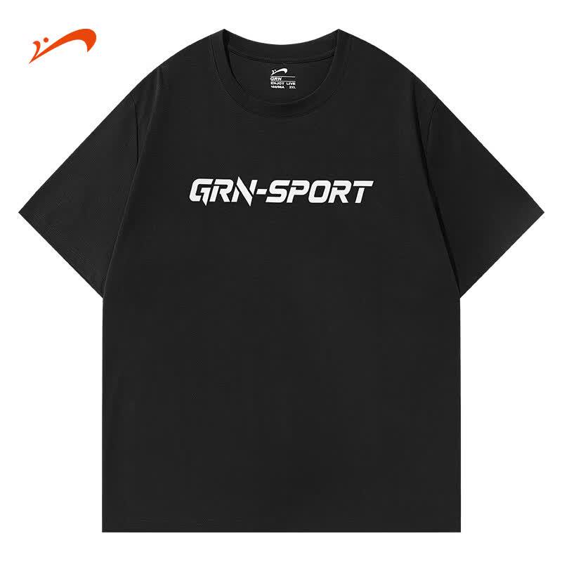 Guirenniao Men s Anti-Pilling Mercerized Cotton T-Shirt 3XL чёрный