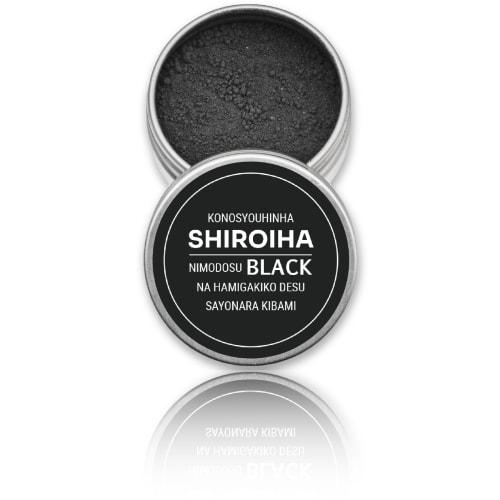 

Отбеливание, Устранение неприятного запаха изо рта, Зубная паста с бамбуковым углем, Мощный натуральный апатит и полифосфатный порошок, Удаление зубного камня, SHIROIHA BLACK, 18 г