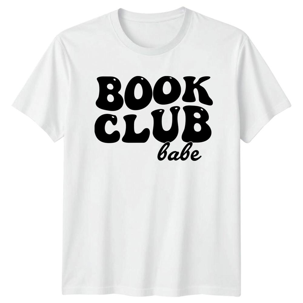 Book Club Babe Funny Reading TShirt Book Lover Tee S