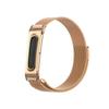 Advanced Magnetic Milanese Loop Strap With Metal Bezel For Google FitbitAir Stainless Steel Smart Watch Wrist Band For Men Women