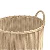 Large Capacity Laundry Hamper: Stylish Basket for Dirty Clothes Storage
