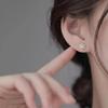 Elegant Snowflake Crystal Stud Earrings for Women - Luxurious, Chic, and Versatile Jewelry for Daily Wear