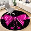 1pc Bowtie Chair Carpet for Office - Durable, Ideal for Chair Mats, Stylish & Functional Decorative Rug yy260203095