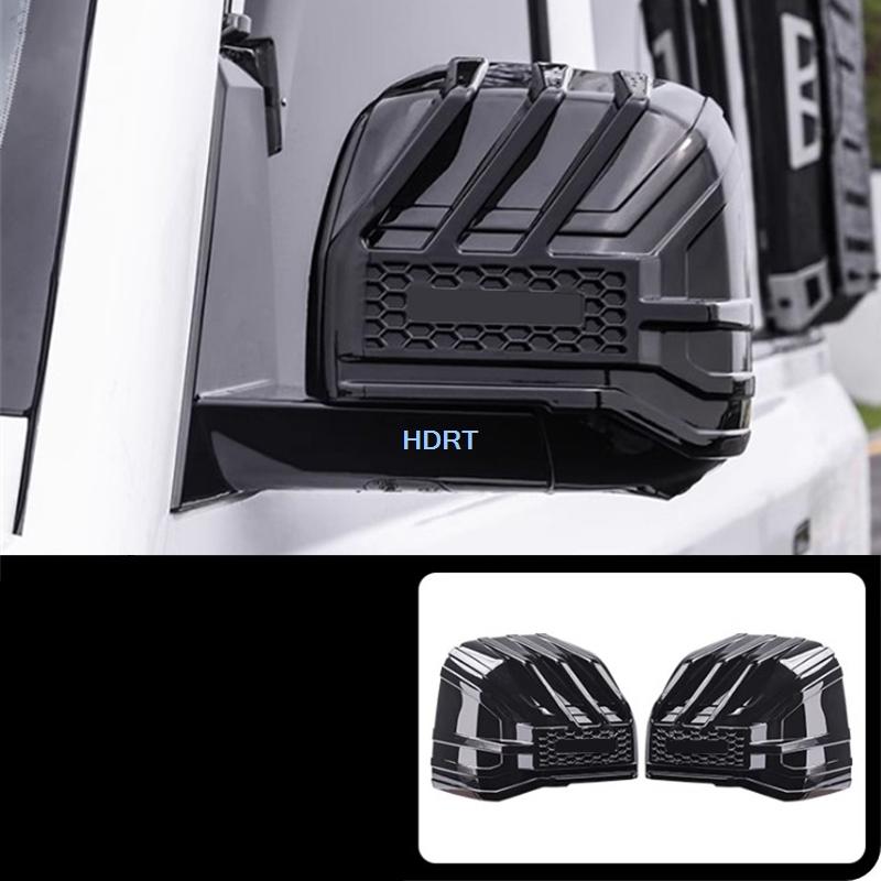 For Chery iCar V23/iCaur V23 2025 + Car Style Accessories Rear View Mirror Rain Shield Cover Side Door Reverse Mirror Wing Case чёрный