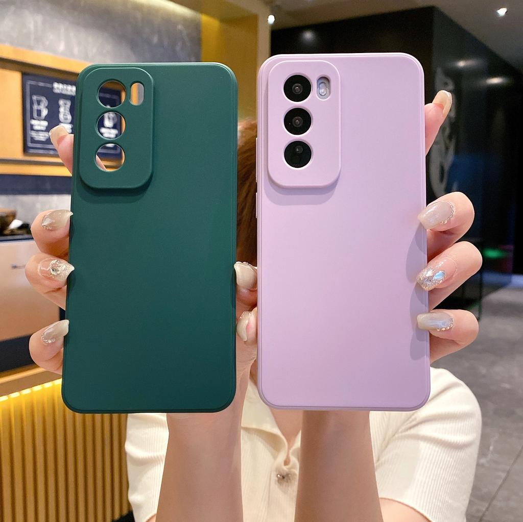 Fashion Pure Color Silicone Skin-friendly Slim Phone Case for OPPO A6 Pro A6X A5Pro A3X A3 Pro Realme 15X 14 Pro Plus Back Cover