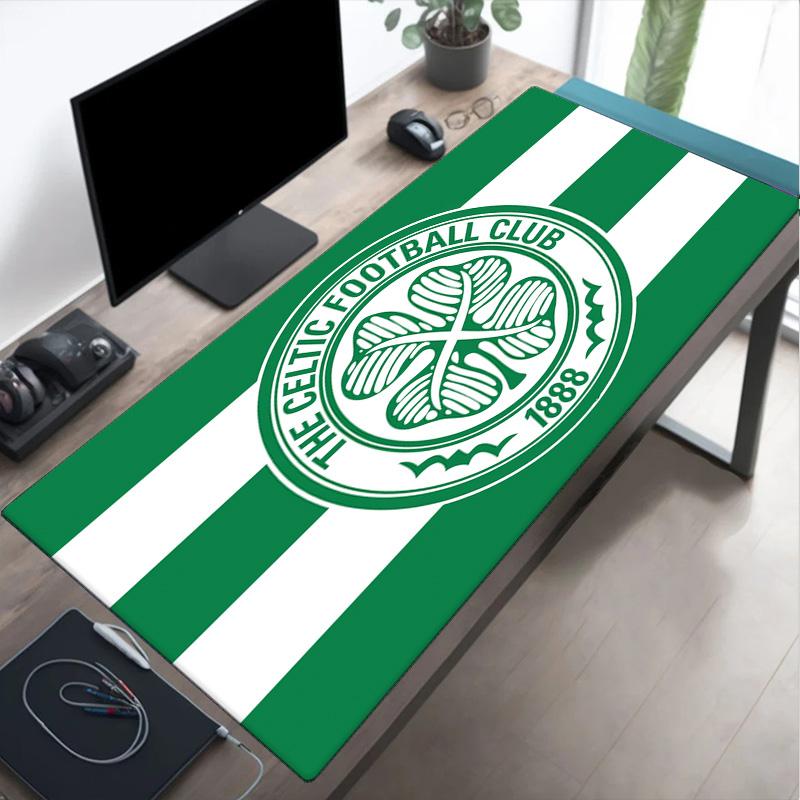 Celtic Fc Crest Design Mouse pad Mouse pad, Gaming Mouse Pad, keyboard pad, Desk Decor for computer notebook Fan Gift Birthday Gift