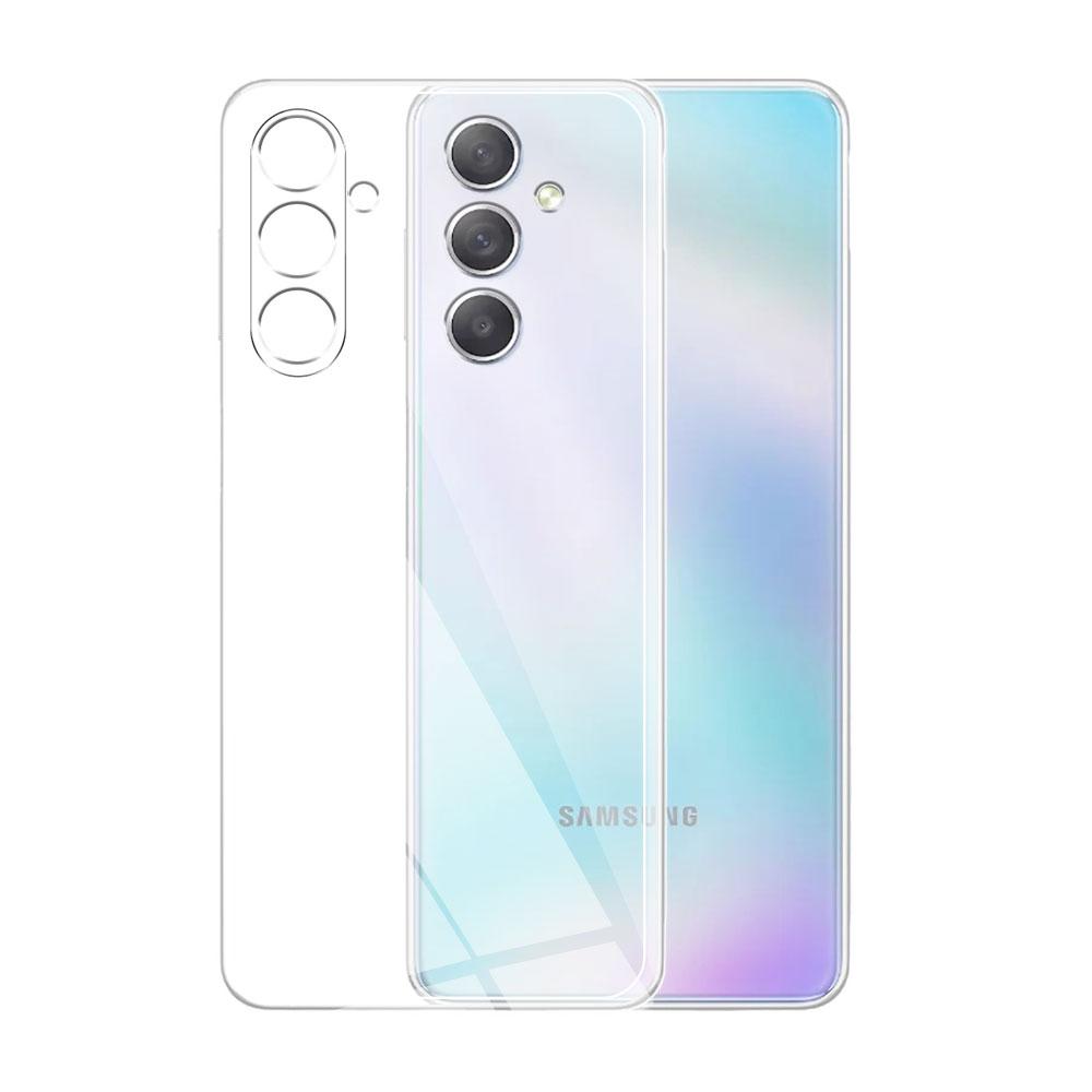 Carcasă din silicon transparent ultra subțire pentru Samsung Galaxy A55 A35 A25 A15 A54 A34 A24 A14 5G, transparentă, spate, Slim Shell 24