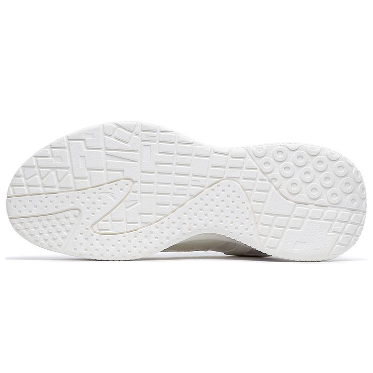 Anta Zapatillas Deportivas Casuales de Caña Baja con Absorción de Impactos Antideslizantes Resistentes al Desgaste para Mujer Blanco Morado 122138812-2