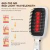Electric Head Massage Comb Anti Hair Loss Infrared Hair Growth Comb Scalp Massager Red Light Treatment EMS Vibration