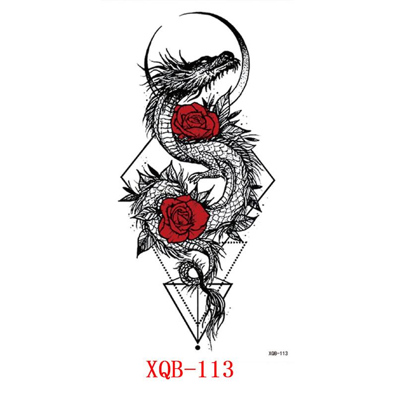 Small Full Arm Tattoo Stickers, Flower Letters, Animal Tattoo Stickers, Tattoo Stickers Tattoo