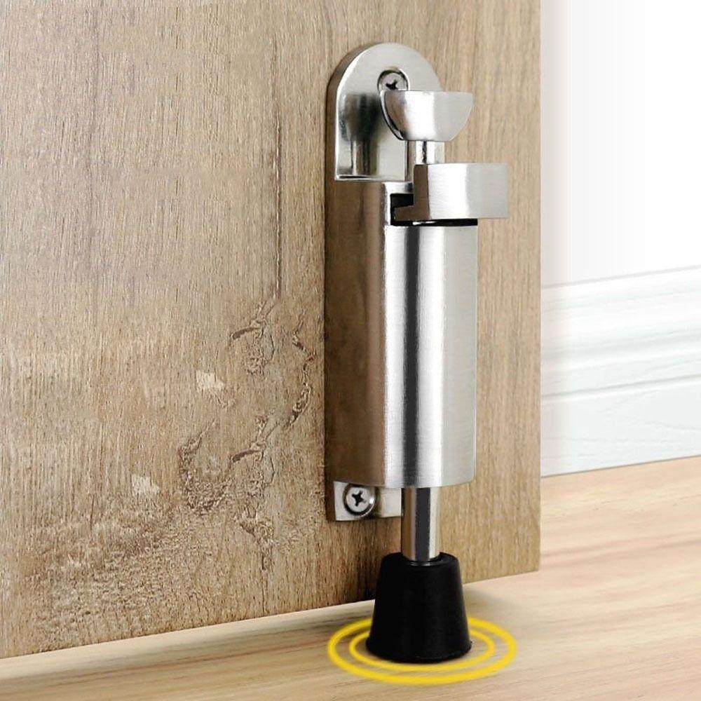 Rostbeständiger Fußbetätigter Türhalter Zink Zink Zinklegierung Kick-Down Türstopper Fußstopper für Zuhause