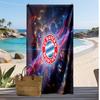 Asciugamano da Spiaggia Stampato Bayern Monaco Asciugamano Morbido ad Asciugatura Rapida Coperta da Spiaggia Rettangolare Grande Portatile per Viaggi Piscina