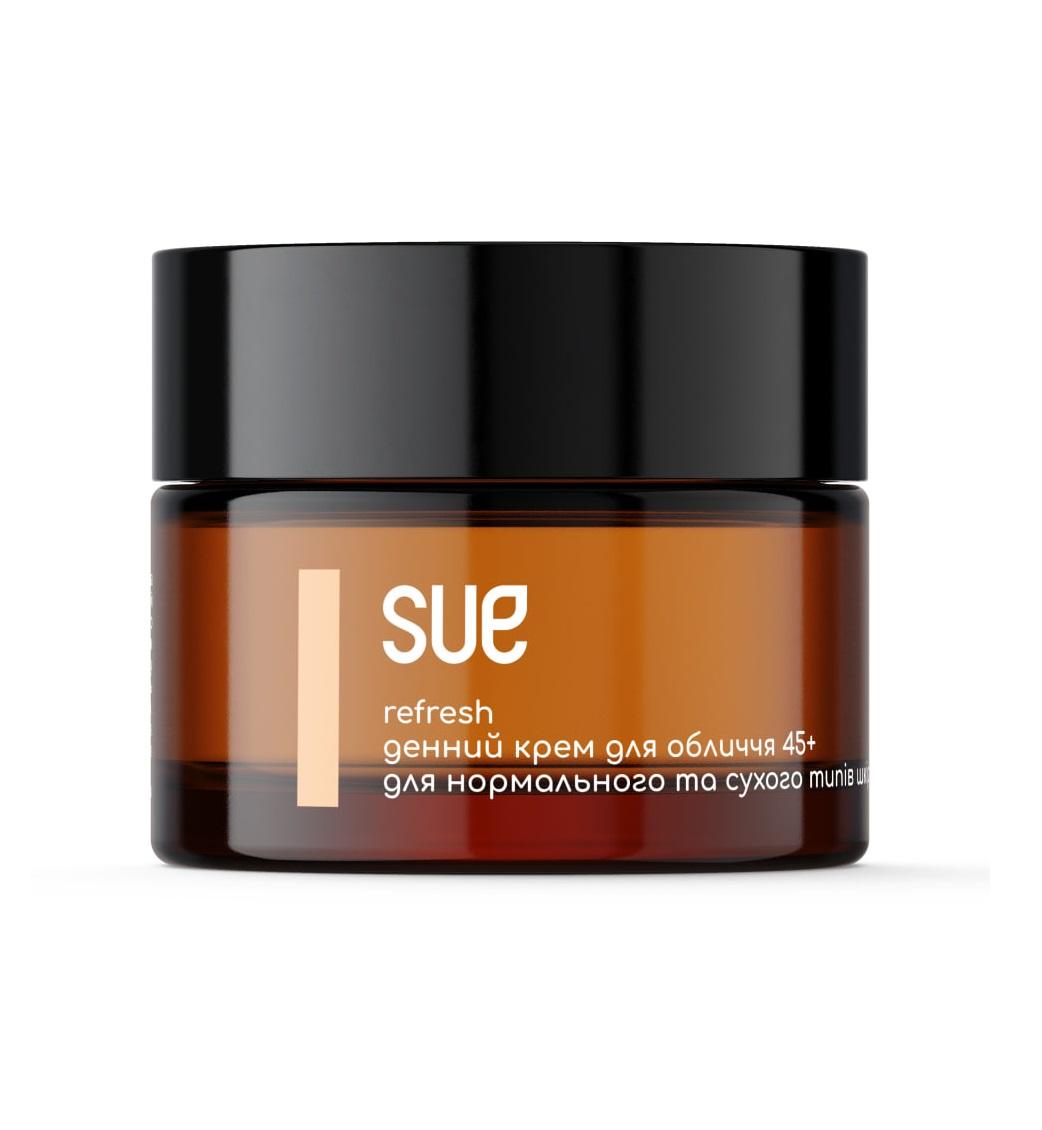 

Денний крем для обличчя Refresh 45+ Живлення та зволоження Sue 30 мл