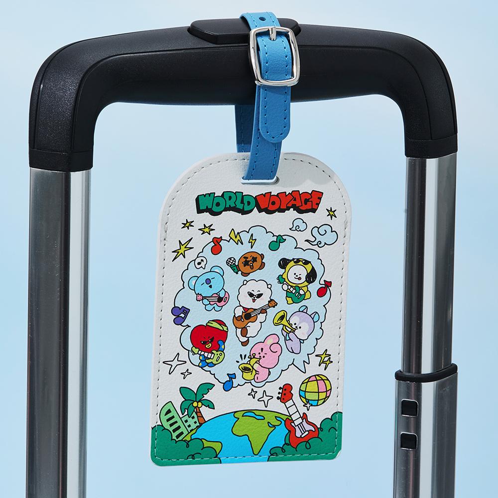 BT21 WORLD VOYAGE Bagażowa zawieszka