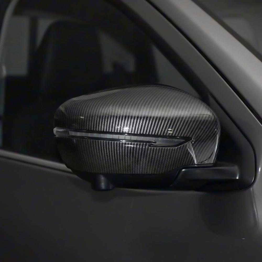 Car Side Rearview Mirror Cover Cap for Nissan Navara NP300 2015-2025 Side Mirror Overlay Protector Exterior Decor Accessories
