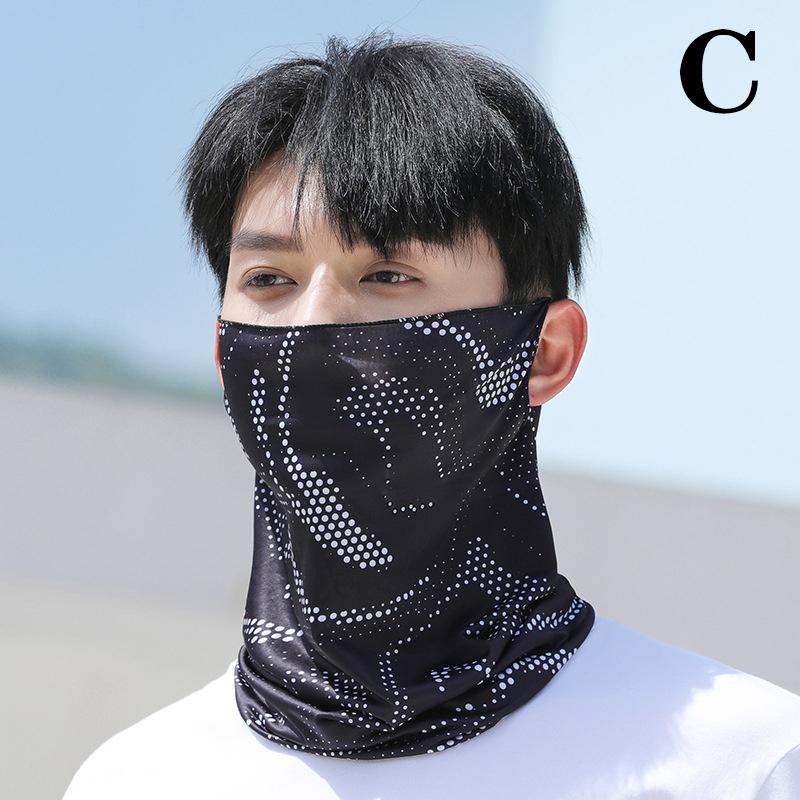 

Модна панк-сонцезахисна маска для чоловіків, жінок, літо, обличчя, шия, захист від ультрафіолетового випромінювання, шарф для вух, хіп-хоп, спорт на свіжому повітрі, велосипедні шарфи-бандани C
