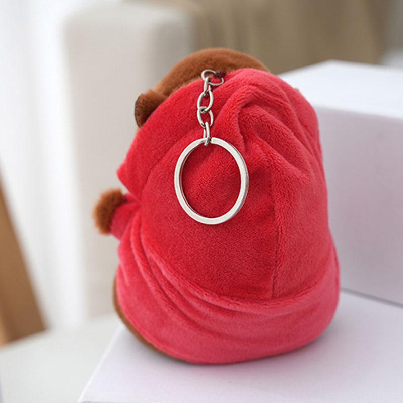 Cute Cartoon Kapibara Pendant Plush Toy Doll Bag Hanging Ornaments Cute Kapila Keychain Doll Car Pendant Desktop Doll Ornaments