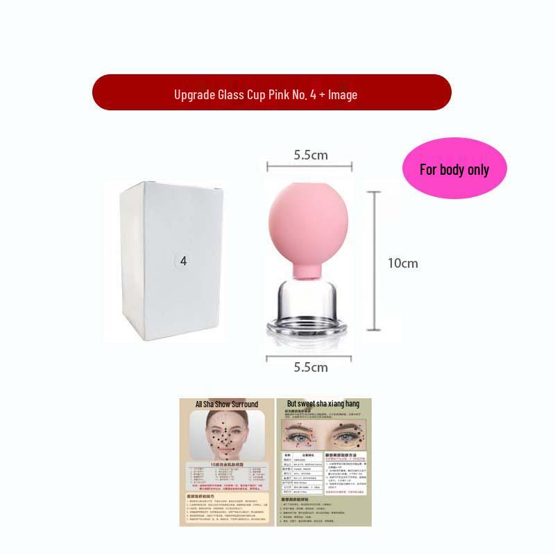 Facial Gua Sha Cupping Massage Device - Convenient PVC Sphere Vacuum Beauty Cup