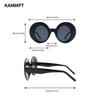 Vintage Round Sunglasses Women  New Fashion Candy Color Outdoor Beach Shades Trendy Ins Brand Designer UV400 Eyewear